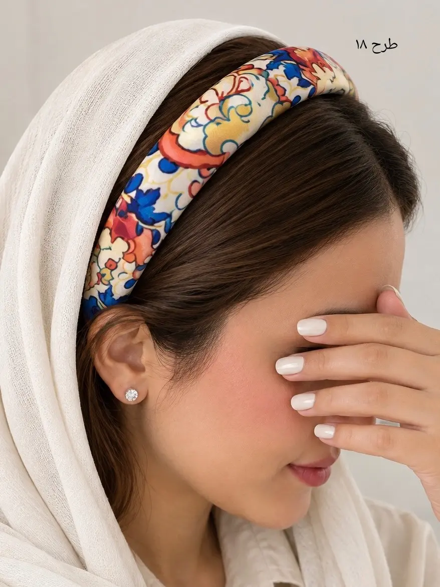 تل سر پارچه ای طرحدار 1